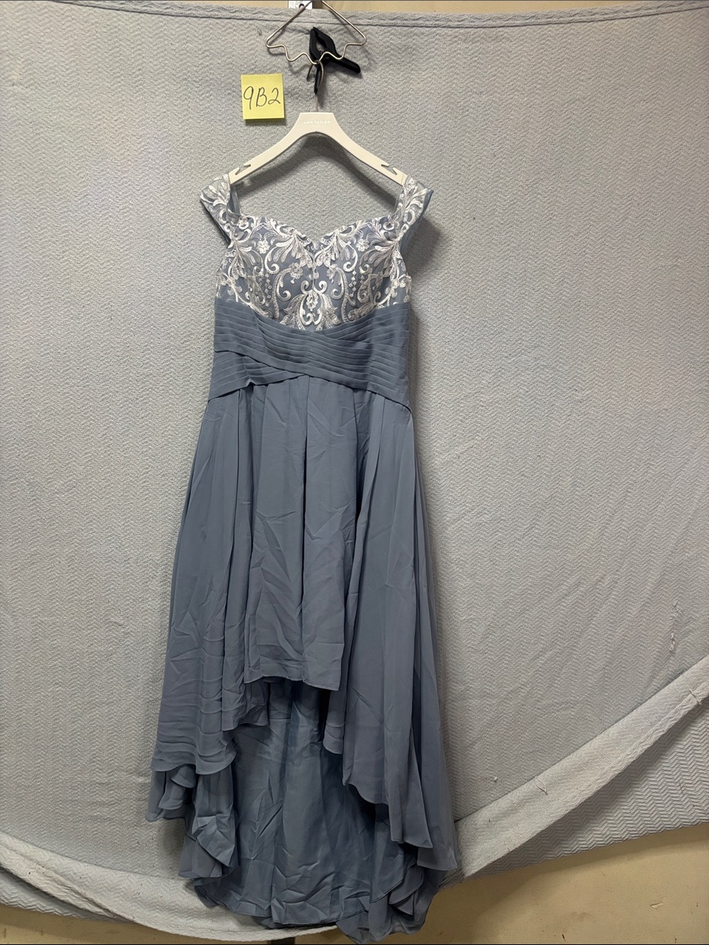 Jj’s house dusty blue size 10 NWT Dress
